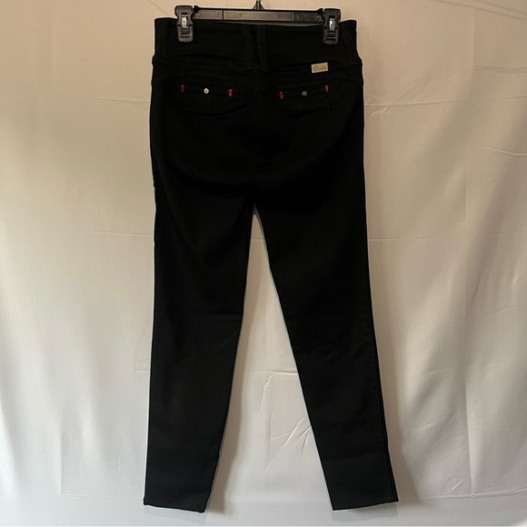 BAXTER-Butt Lifting Black Columbian Jeans Size 11 - Picture 2 of 7